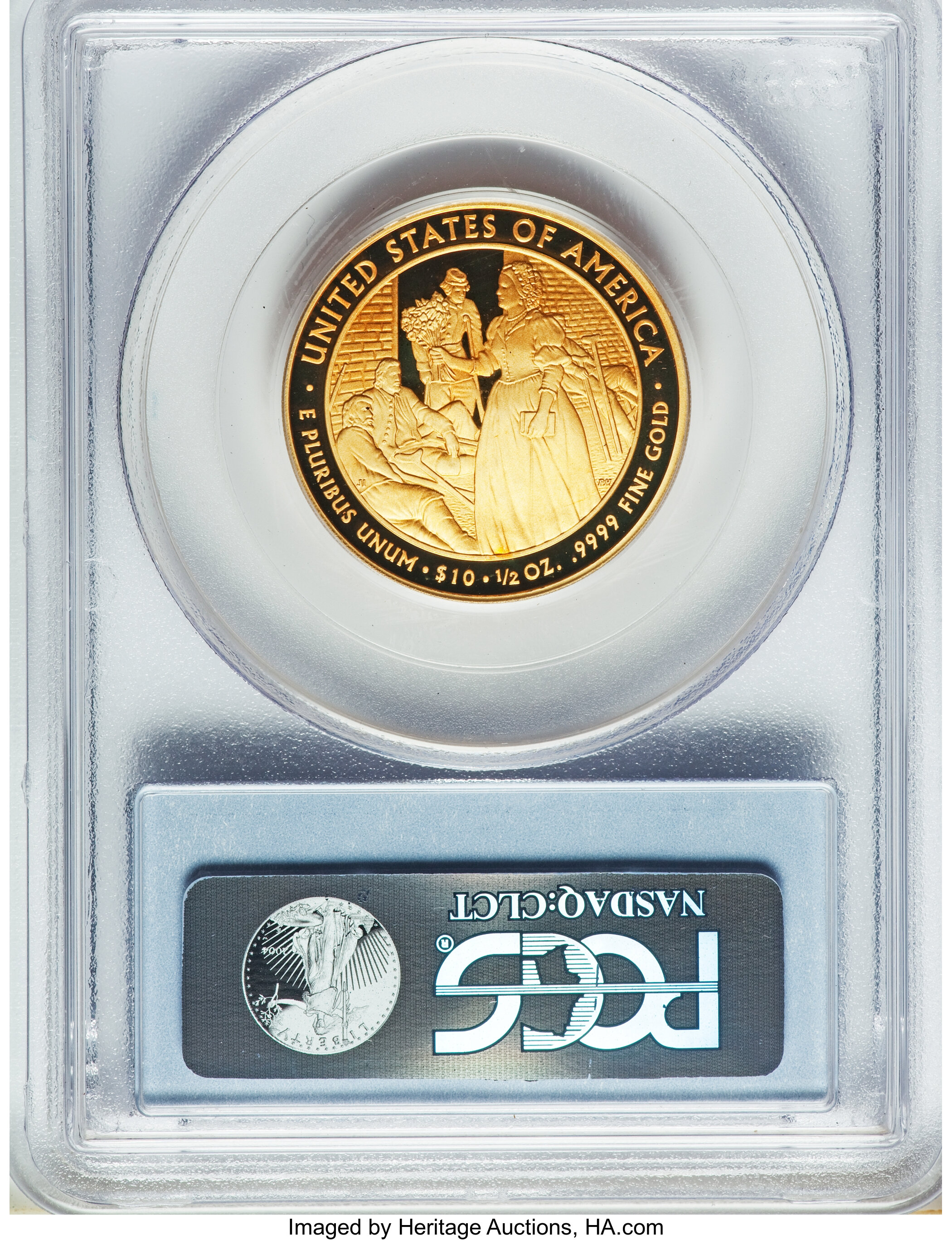 image for: 2010-W G$10 Mary Lincoln Half-Ounce Gold Ten Dollar PR69 Deep Cameo PCGS. PCGS Population (280/96). NGC Census: (331/735). ...