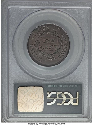 image for: 1811/0 1C S-286, B-2, R.3, AU55 PCGS. CAC. Our EAC Grade AU50....