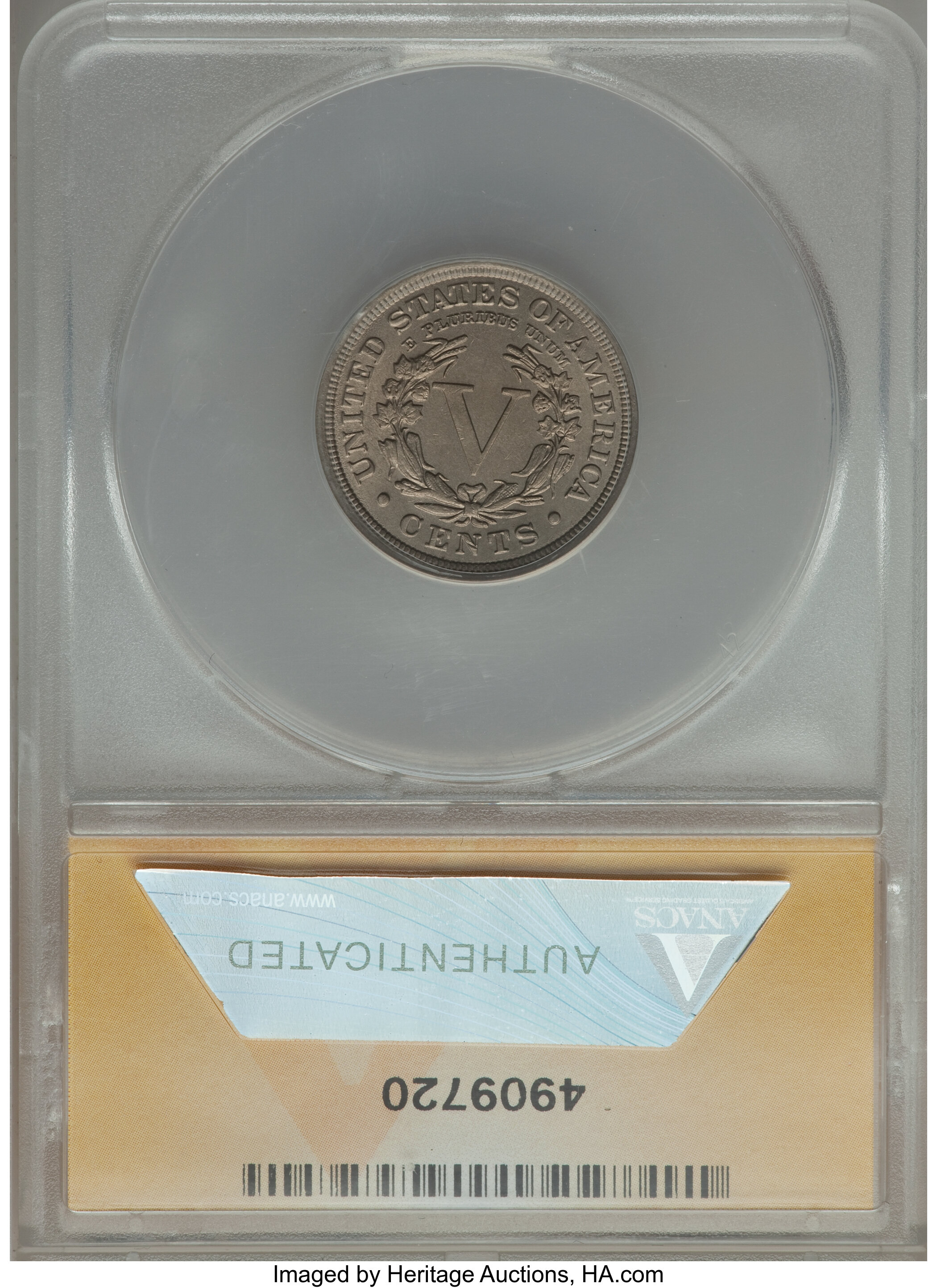 1912 5c MS61 thumbnail 4
