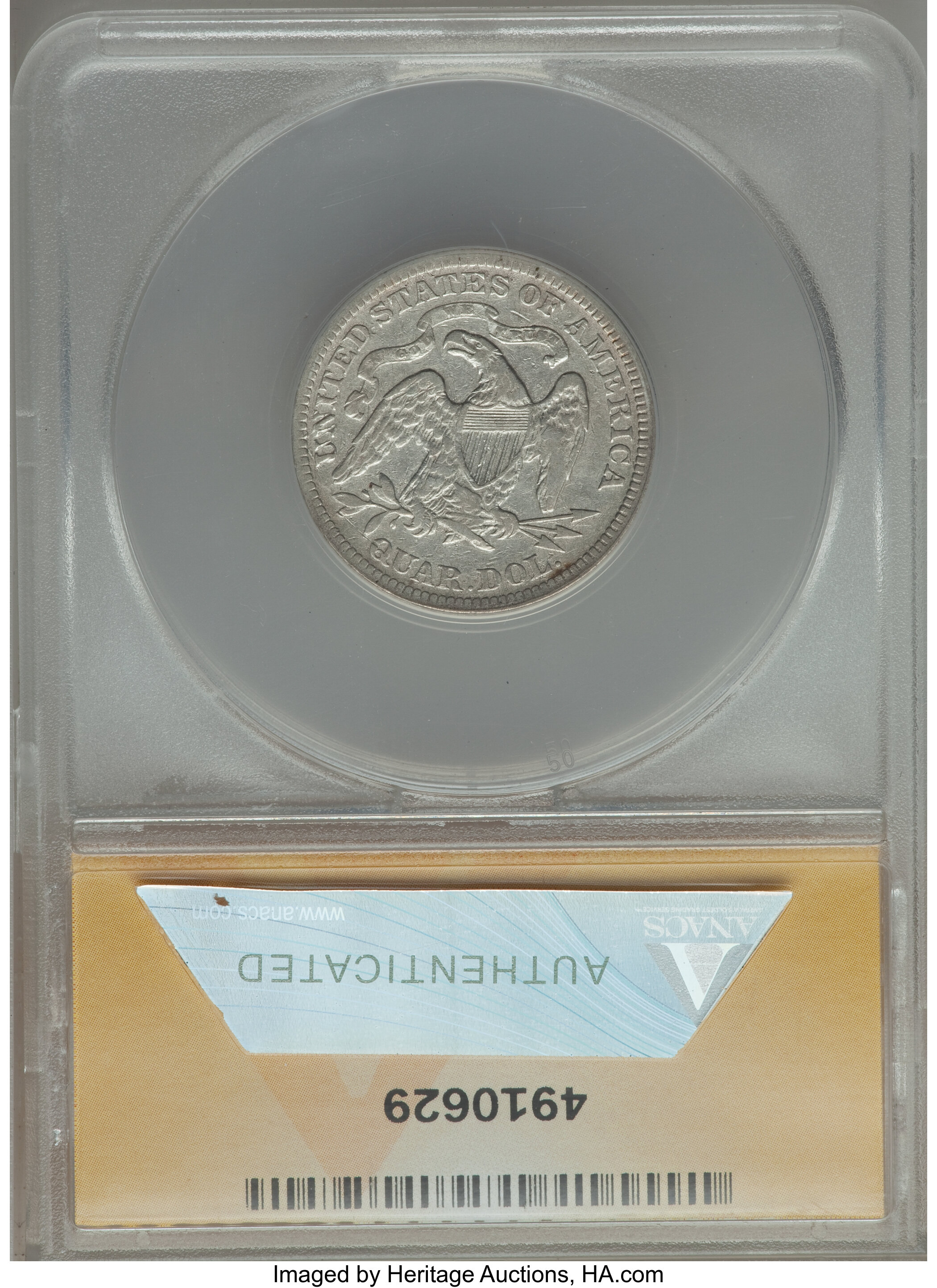 1879 25c G6 CAC thumbnail 22