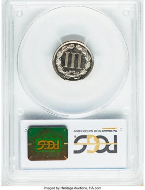 image for: 1878 3CN PR66 Deep Cameo PCGS. CAC....