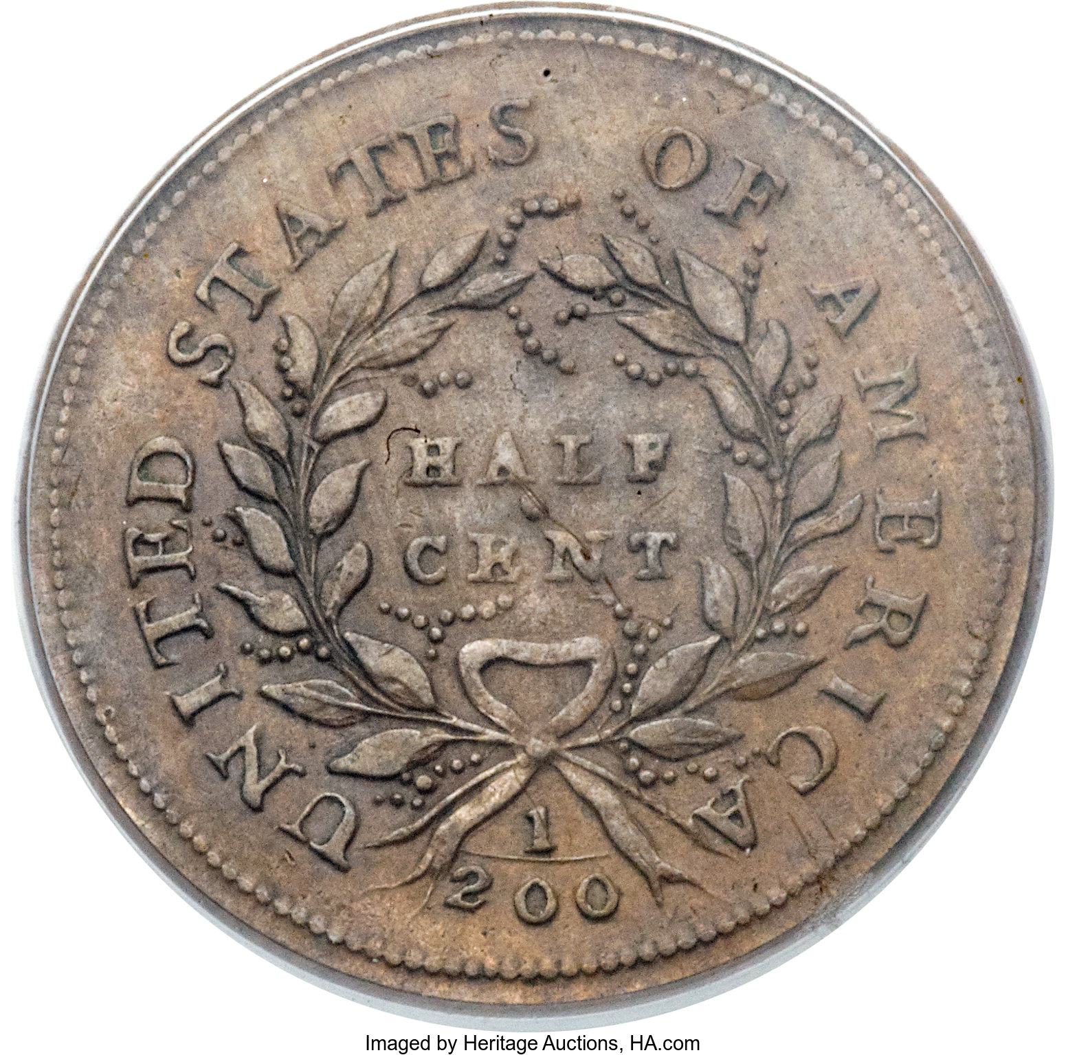 1793 1/2c C-2 MS BN VF35 BN thumbnail 11