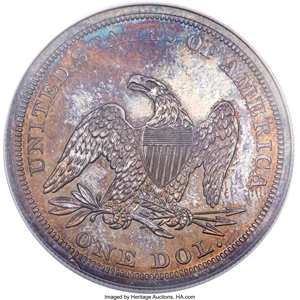 image for: 1846 $1 PR64 PCGS....