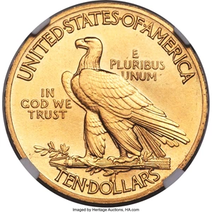 image for: 1910 $10 PR65+ NGC. CAC....