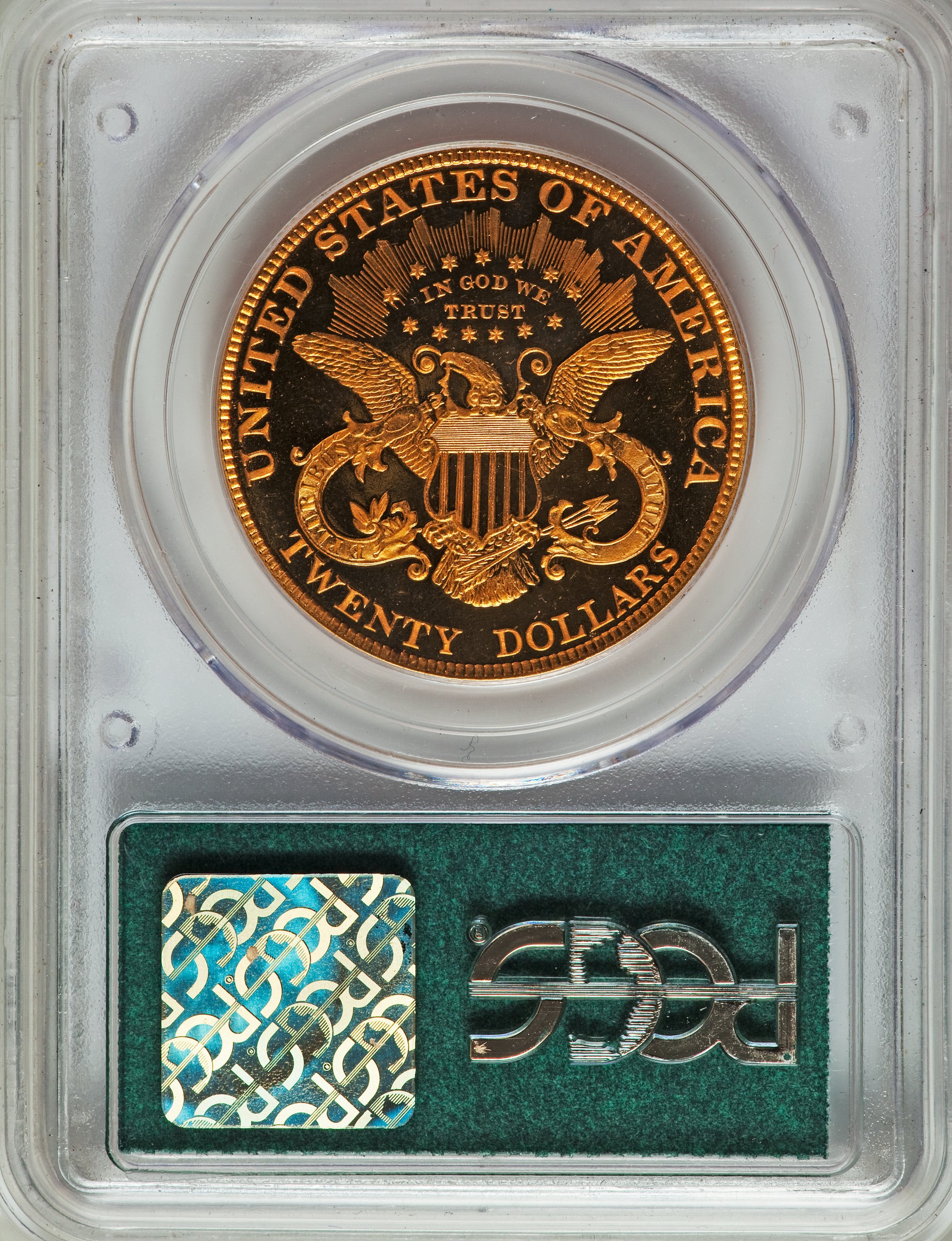 image for: 1899 $20 PR64 PCGS....