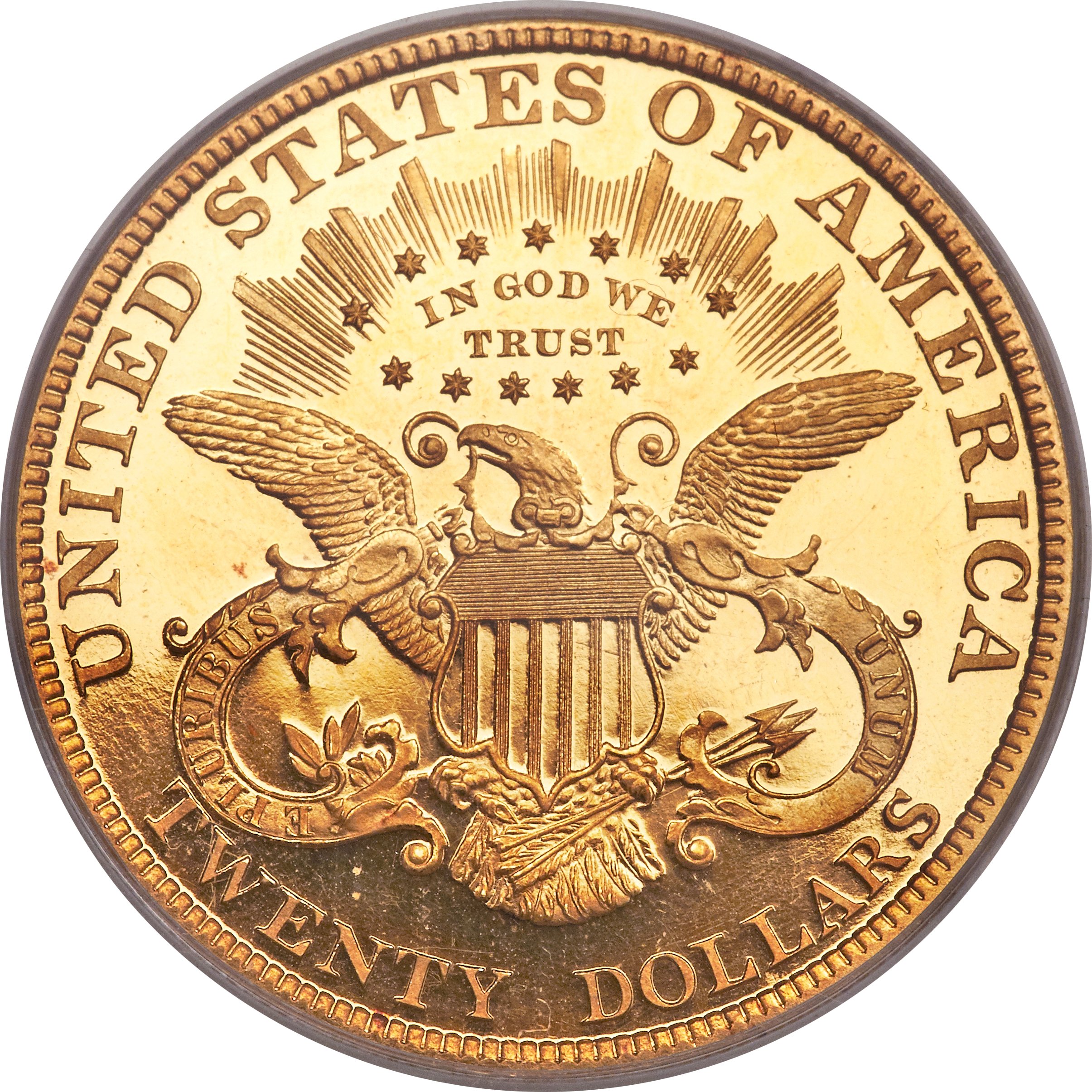 image for: 1899 $20 PR64 PCGS....