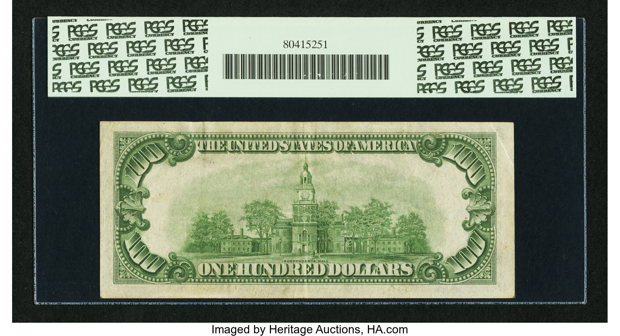image for: Fr. 2153-B* $100 1934A Mule Federal Reserve Star Note. PCGS Very Fine 35PPQ....