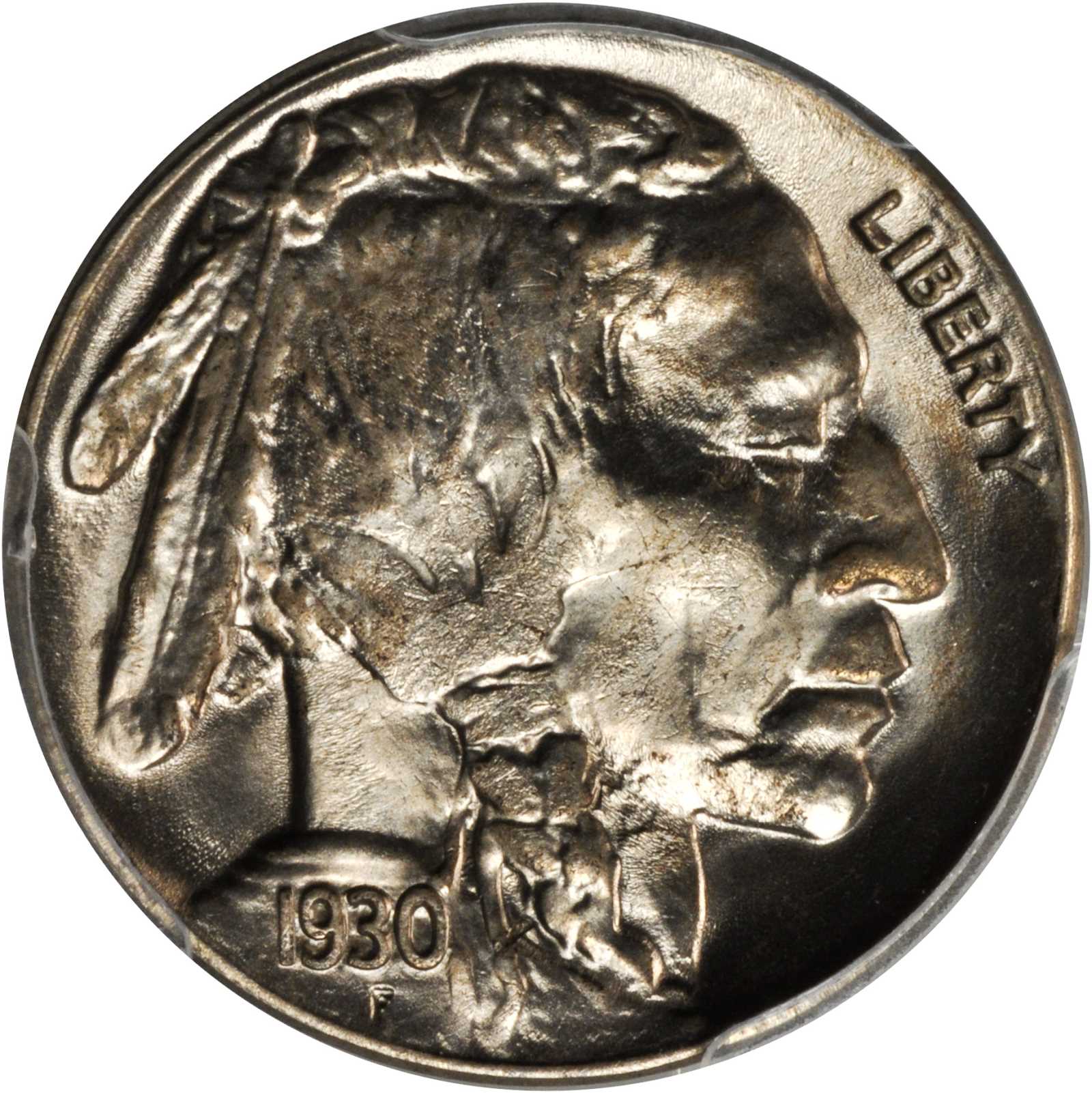 1930-S Buffalo Nickel. Unc Details--Cleaning (PCGS).