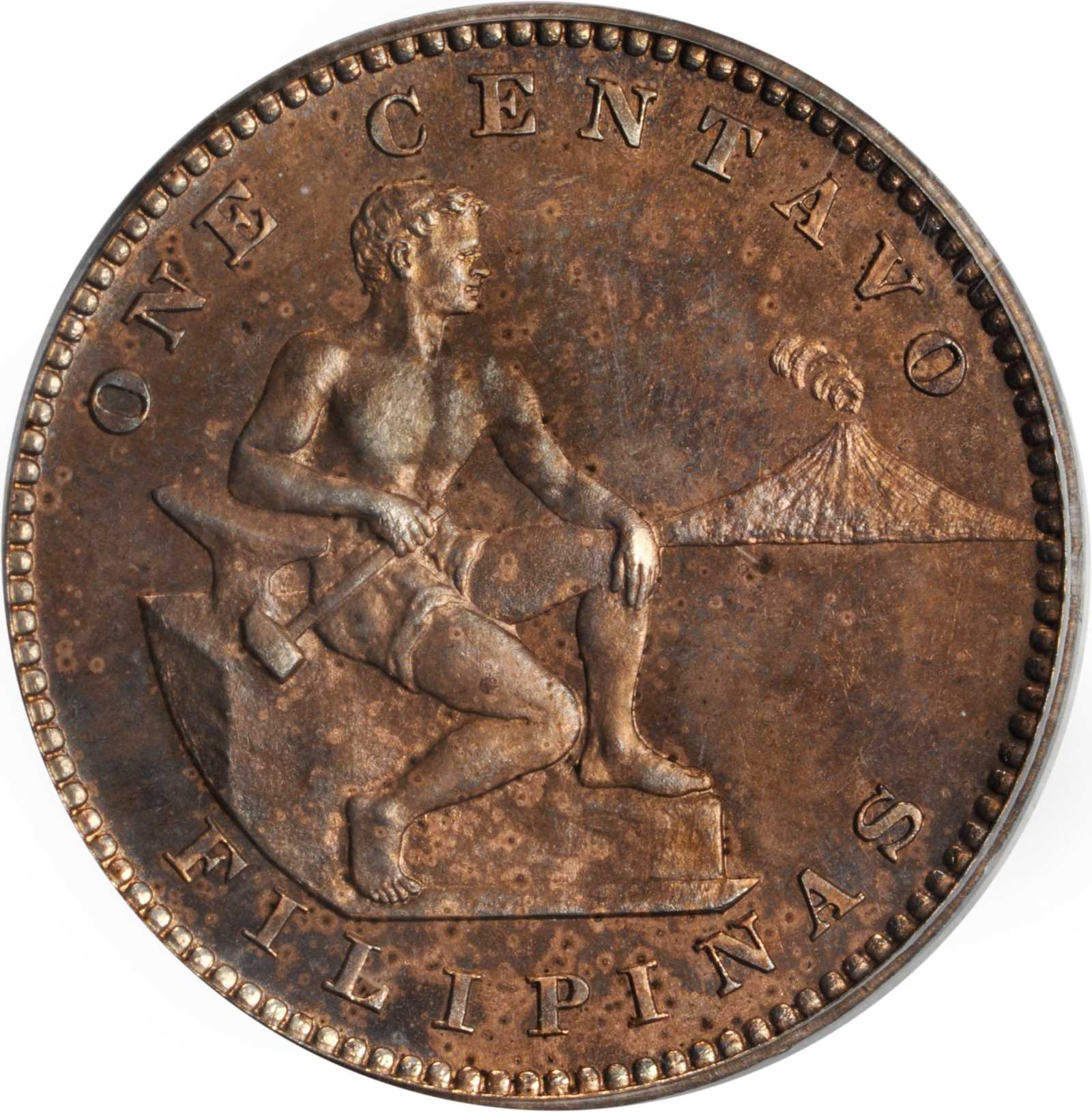 image for: 1904 Centavo. Proof-64 RB (PCGS).