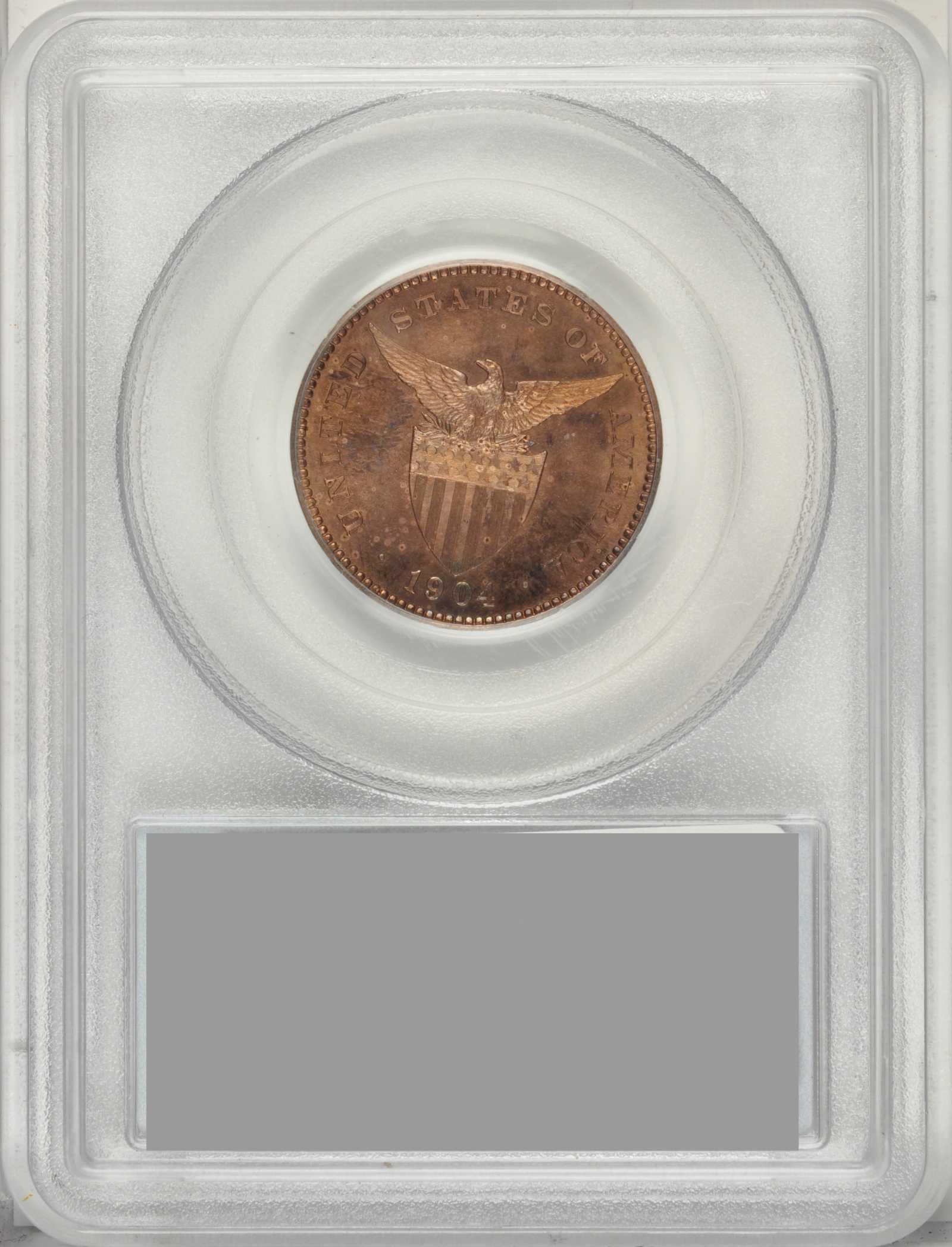 image for: 1904 Centavo. Proof-64 RB (PCGS).