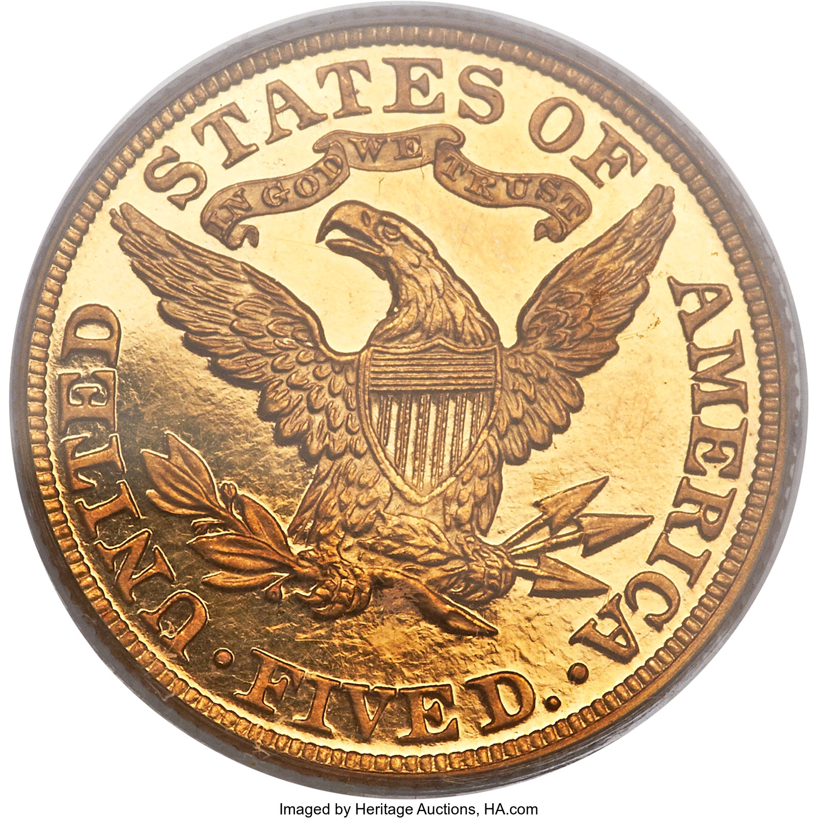 image for: 1894 $5 PR63 Deep Cameo PCGS....