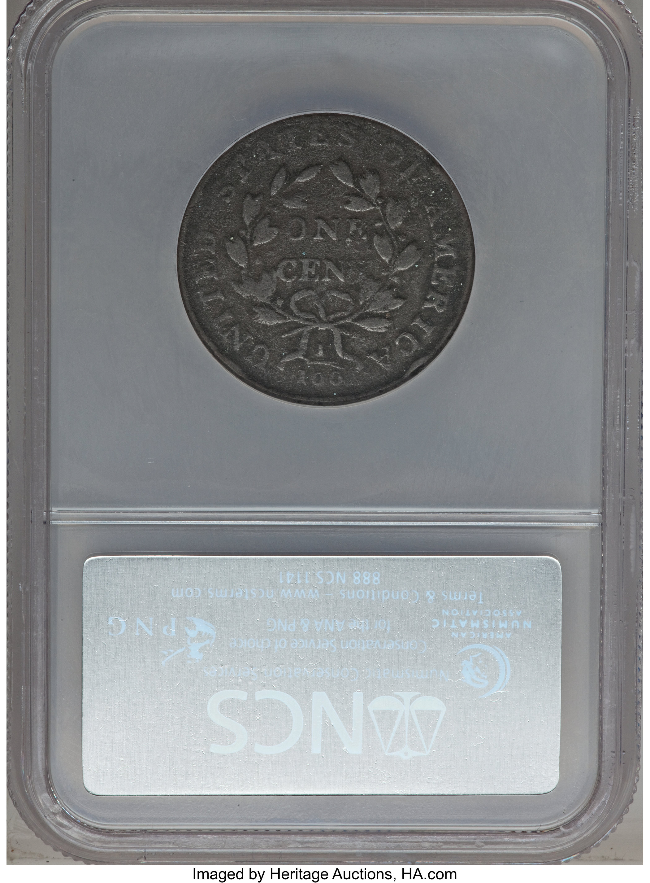 image for: 1800 1C Style Two Hair, S-193, B-7, R.4, -- Corroded -- NCS. VG Details. NGC Census: (0/4). PCGS Population (0/2).  ...