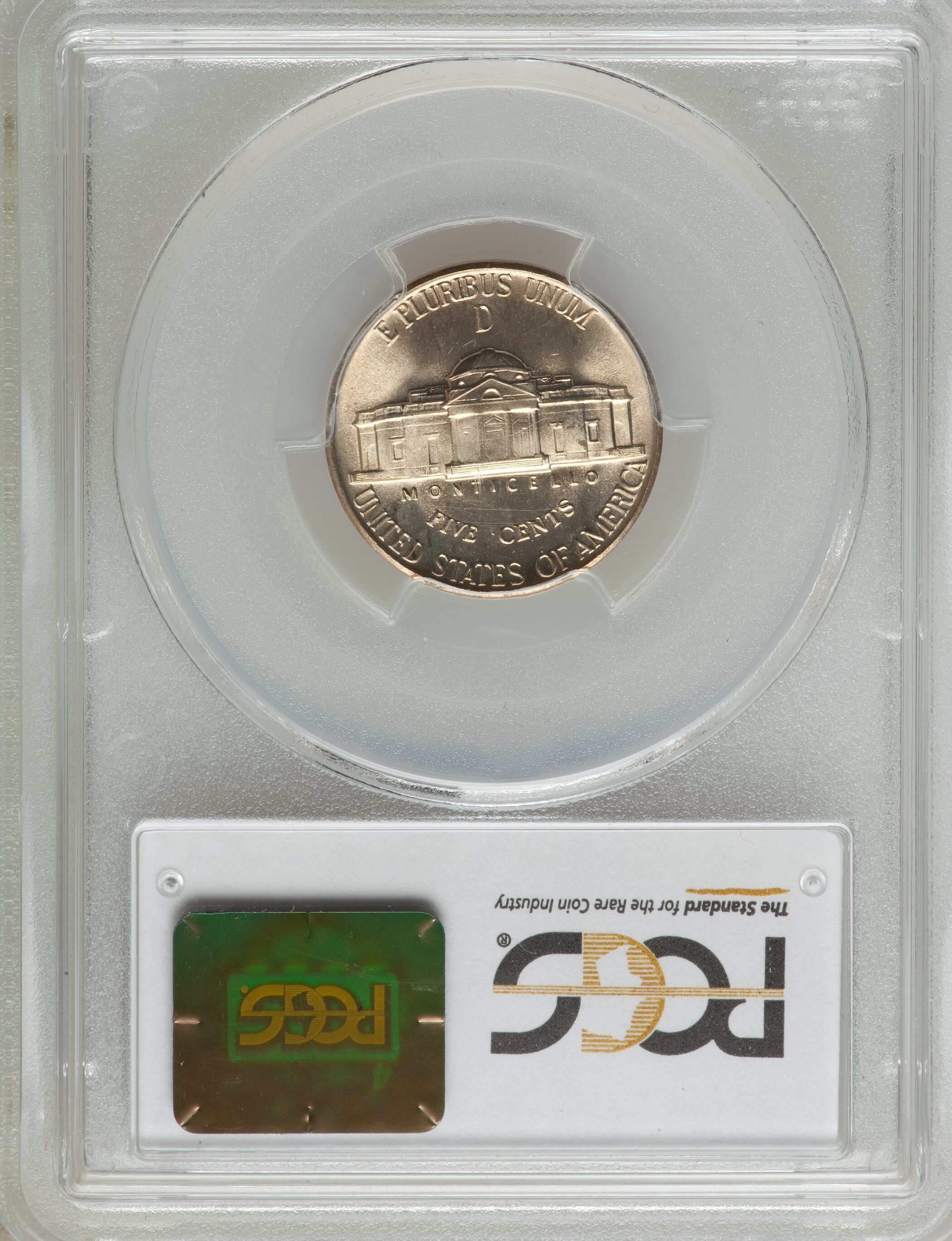 1944-D 5c Silver MS FS MS65 FS CAC thumbnail 10
