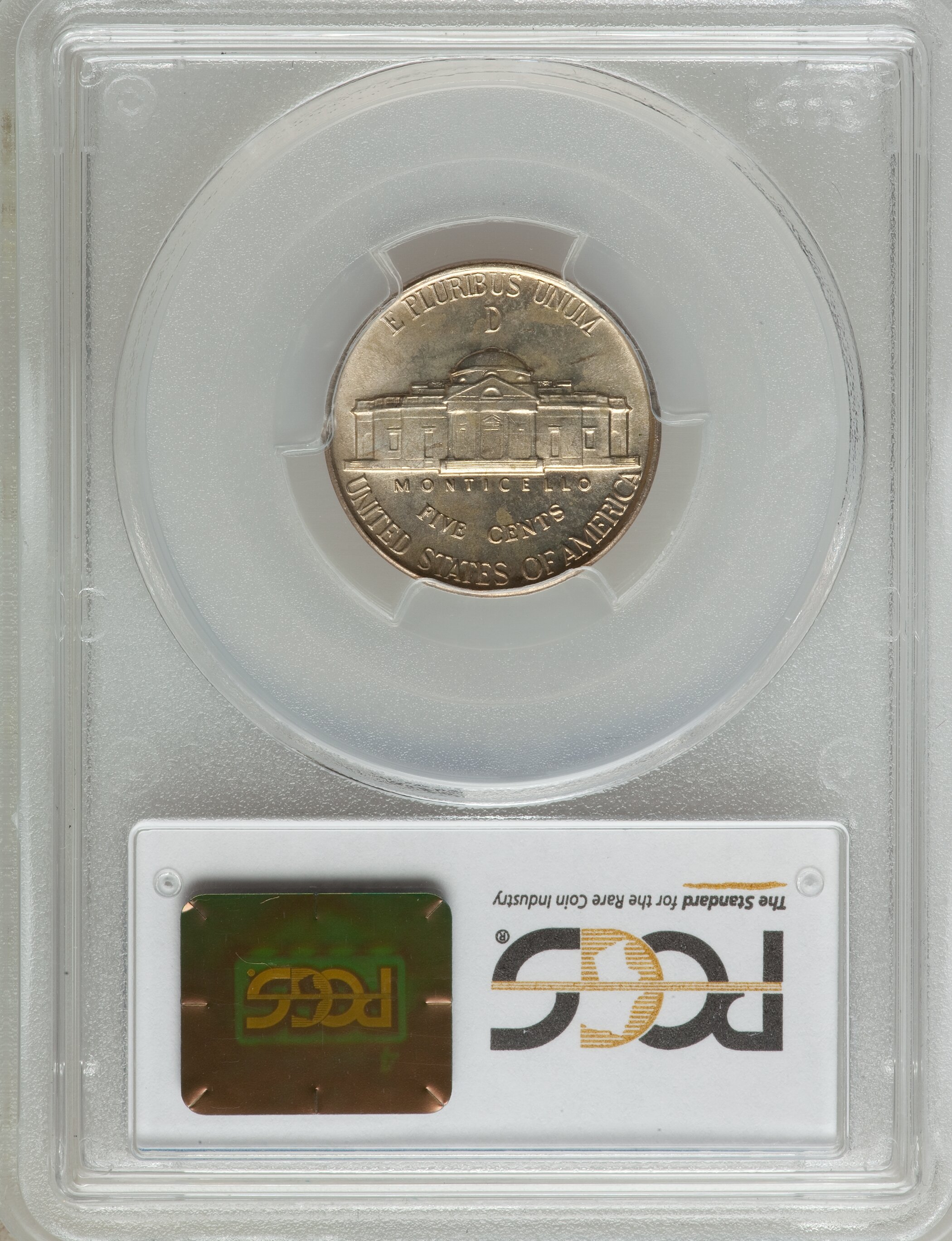 1944-D 5c Silver MS FS MS65 FS thumbnail 10