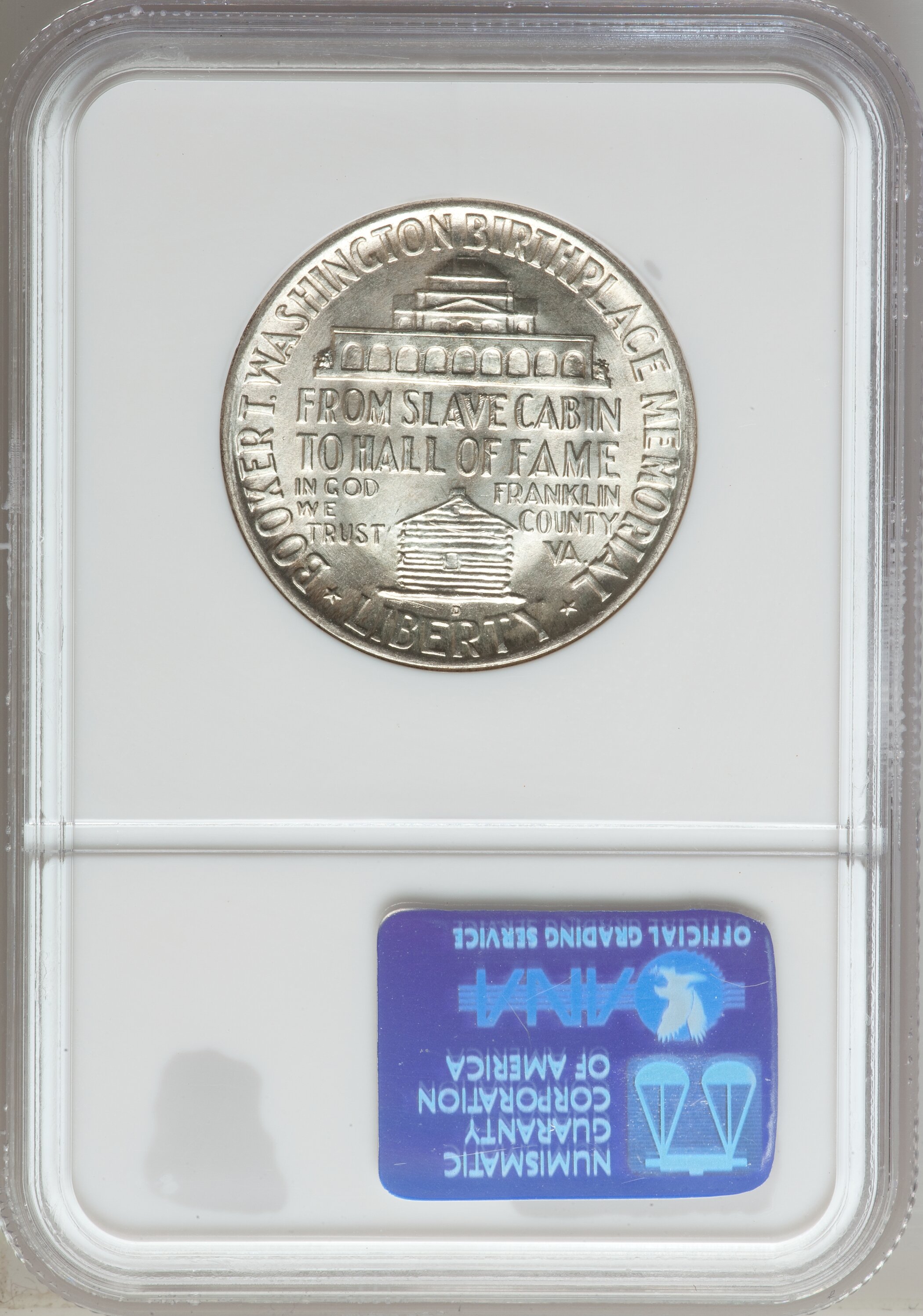 1948-D 50c Booker T. Washington AU55 CAC thumbnail 15