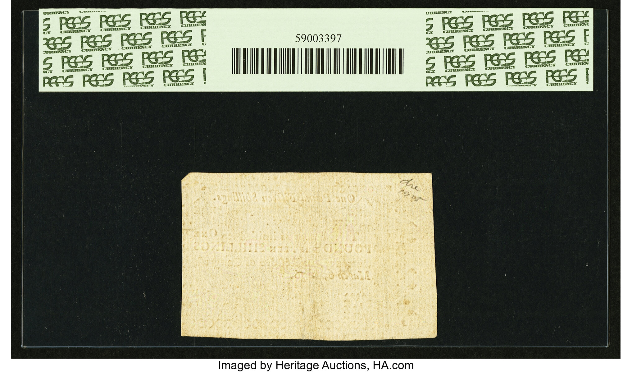 image for: South Carolina March 6, 1776 £1/15s PCGS Extremely Fine 40PPQ....