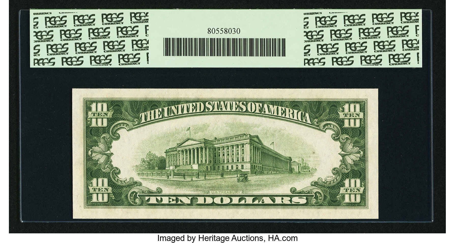 image for: Fr. 2009-G* $10 1934D Federal Reserve Note. PCGS Gem New 66PPQ....