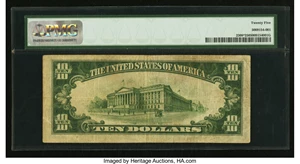 image for: Fr. 2308* $10 1934 North Africa Silver Certificate. PMG Very Fine 25....