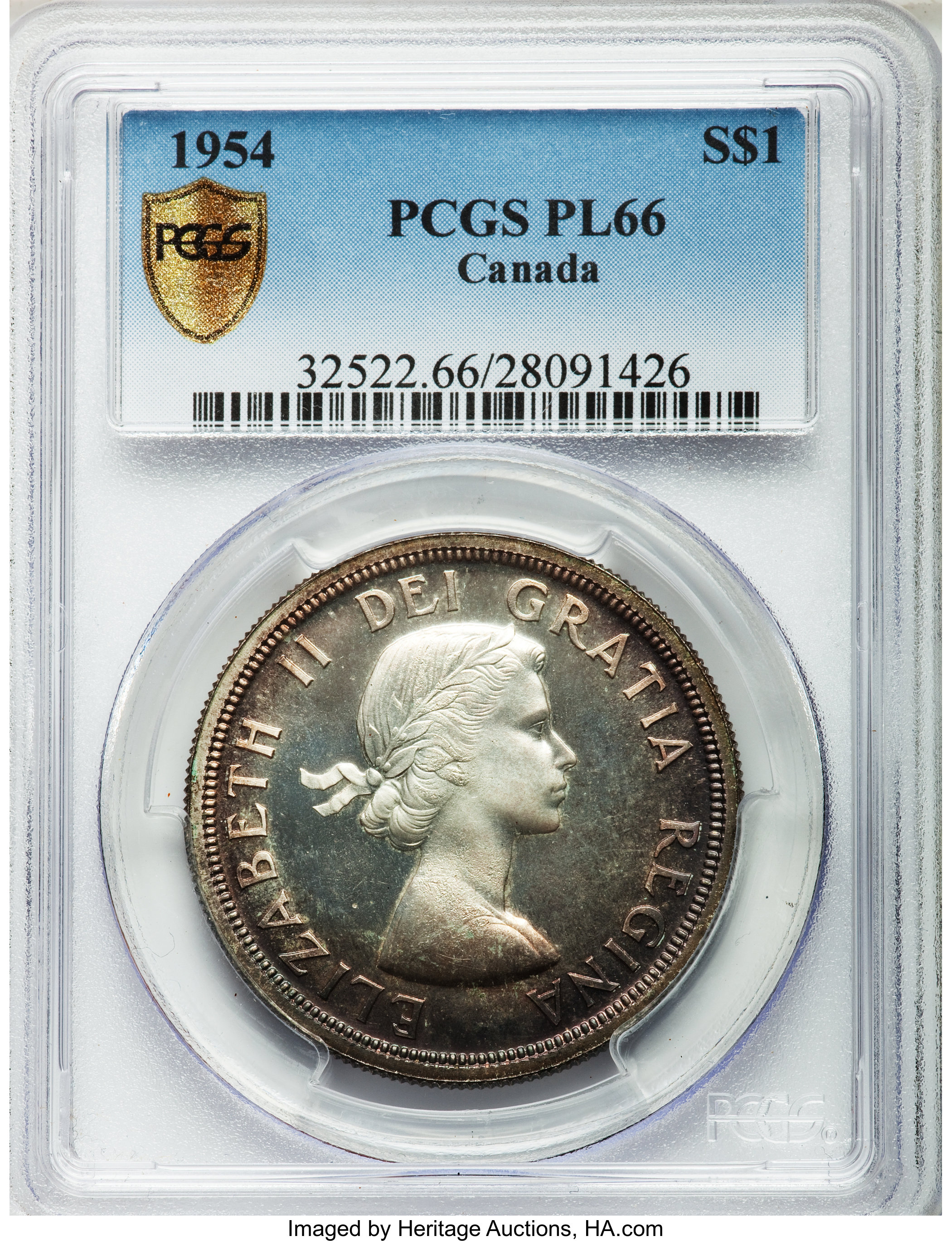 image for: Elizabeth II PL Dollar 1954