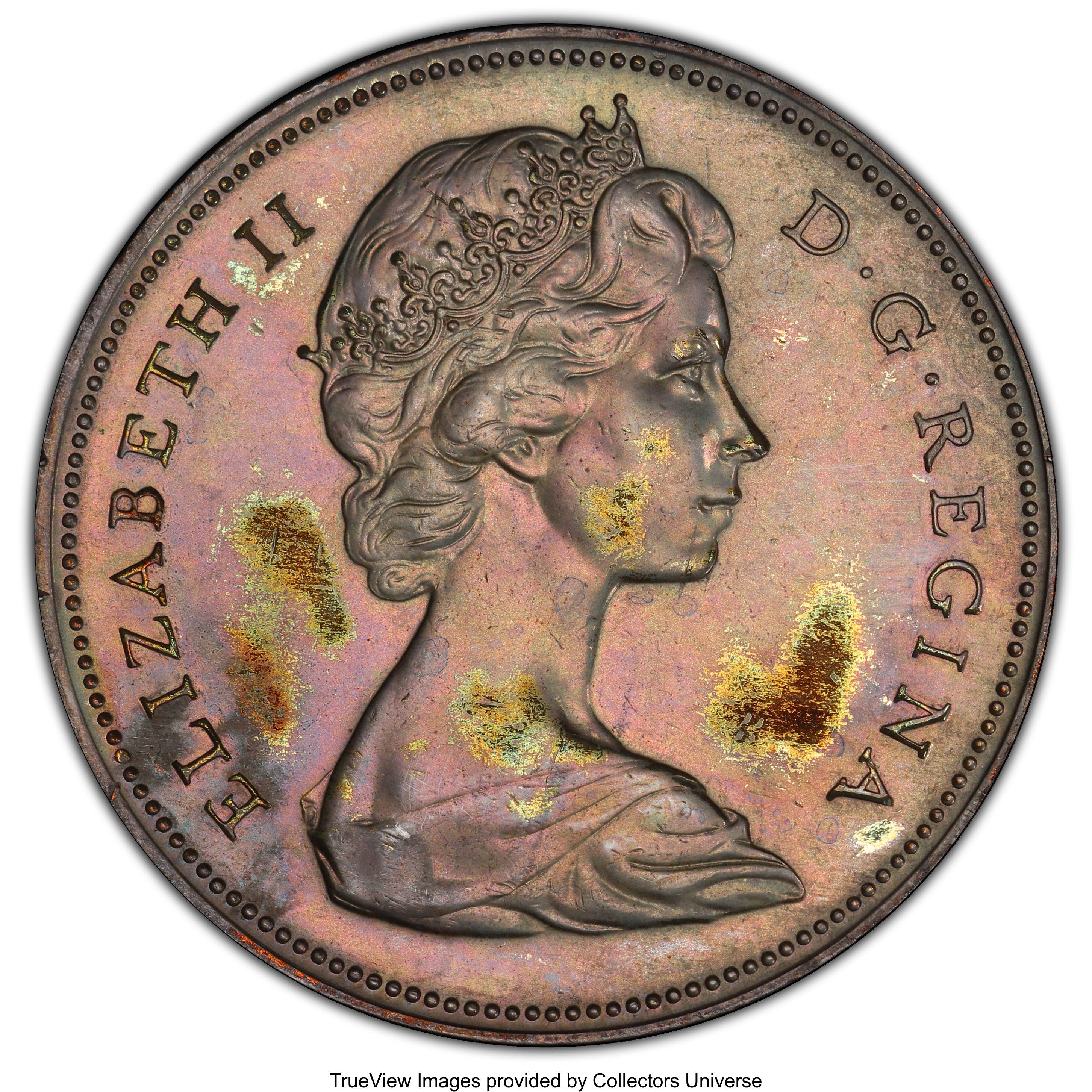 image for: Elizabeth II Proof "Large Beads" Dollar 1966 PR64 PCGS