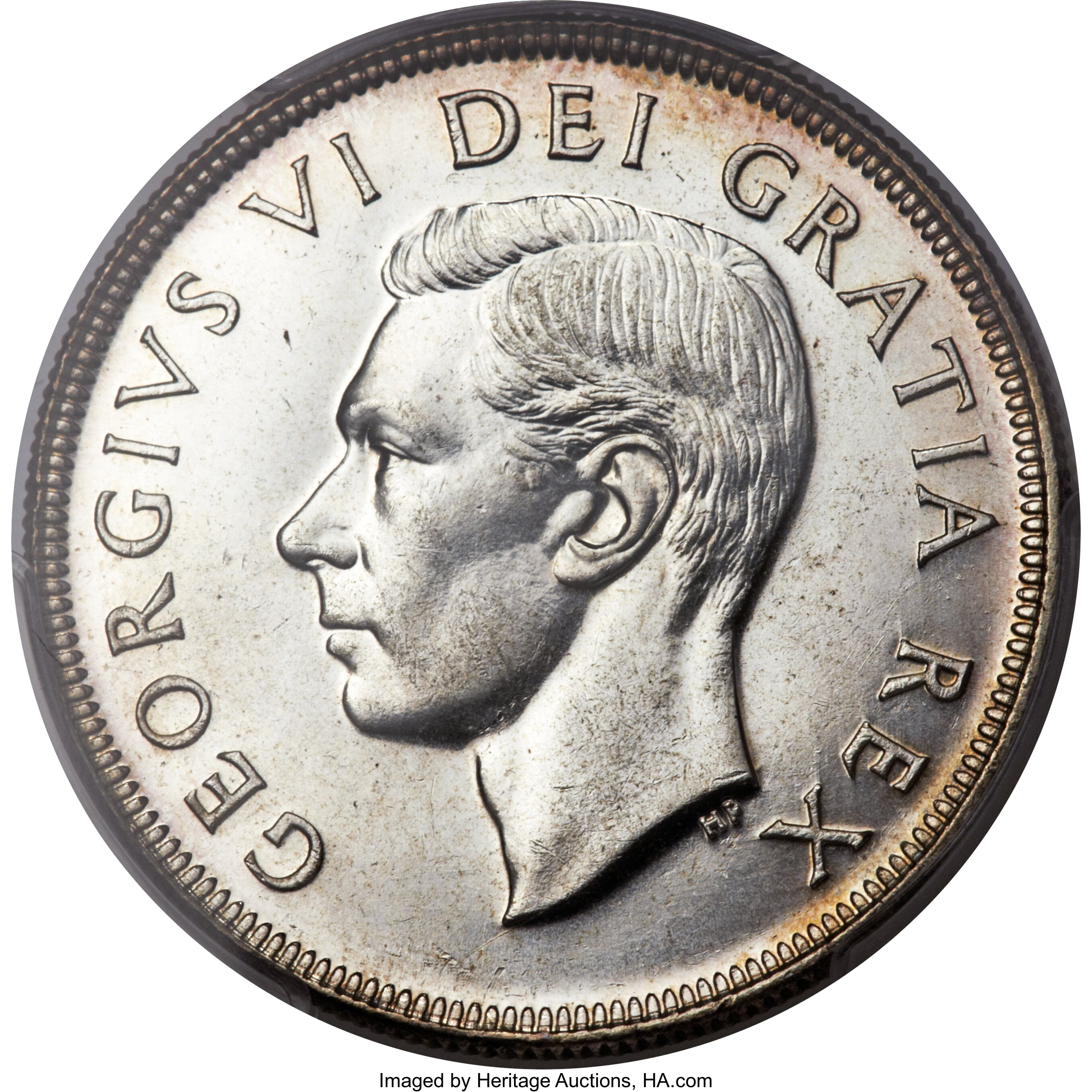 image for: George VI Dollar 1951 Arnprior MS64 PCGS
