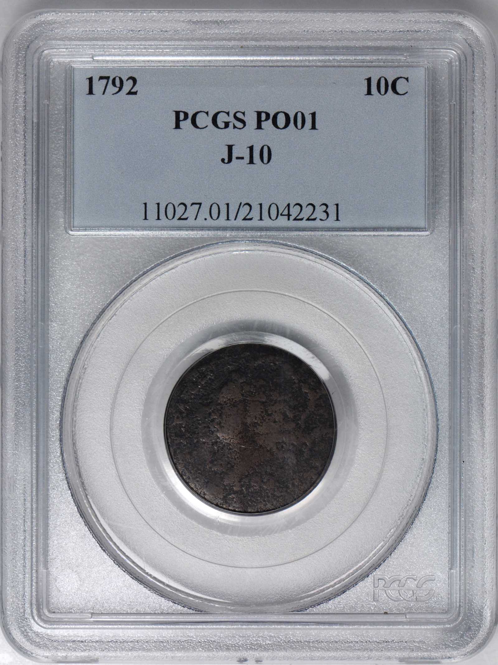 1796 1/2c Pole MS BN VG10 BN thumbnail 22