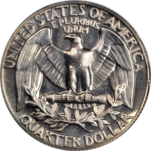 image for: 1969-S Washington Quarter--Mated Pair of Struck Together Coins--(PCGS).