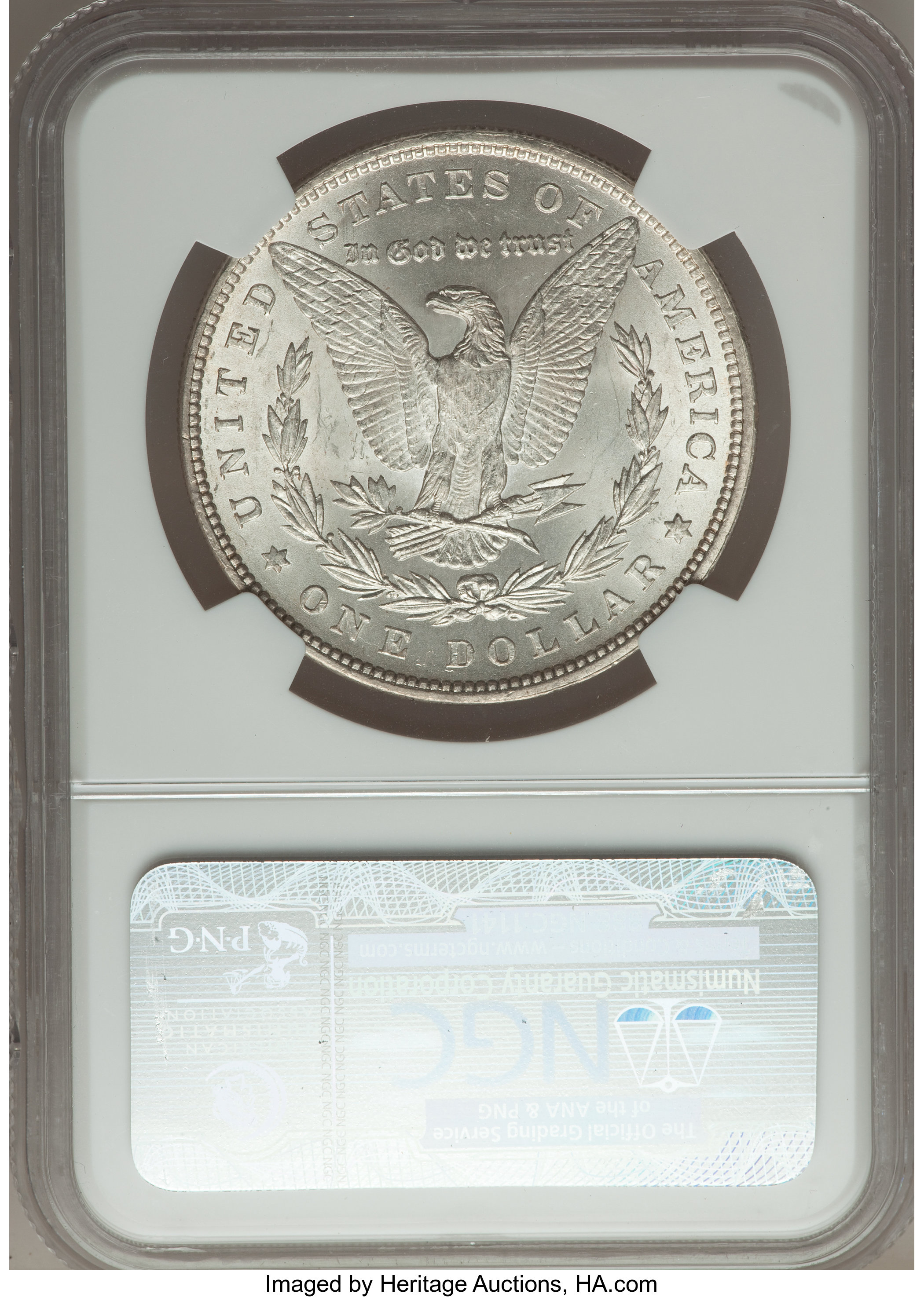 1878 7TF $1  Reverse of 1879, Washed Out L, VAM-223 MS63 thumbnail 13