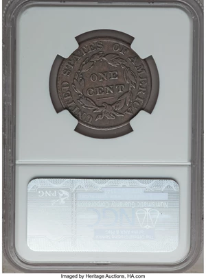 image for: 1826 1C N-6, R.2, Fine 15 NGC. NGC Census: (1/18). PCGS Population (0/10). Mintage: 1,517,425. ...