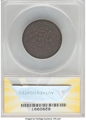 image for: 1794 1C Head of 1794, S-57, B-55, R.1, Fair 2 ANACS. ...