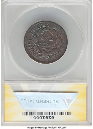 image for: 1817 1C 13 Stars, N-12, R.3, -- Cleaned -- ANACS. Good 6 Details. ...