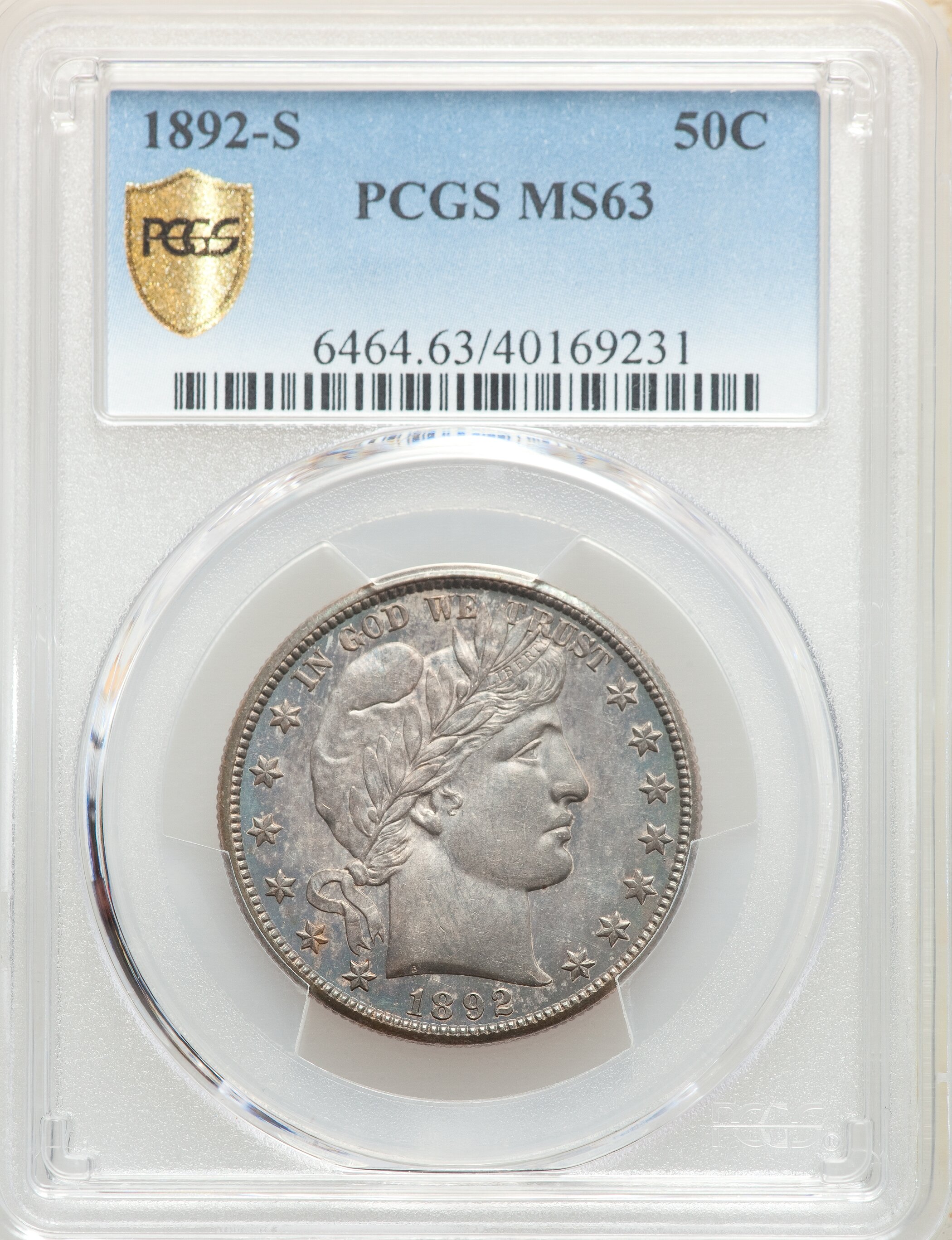 1892-S 50c MS63 thumbnail 4
