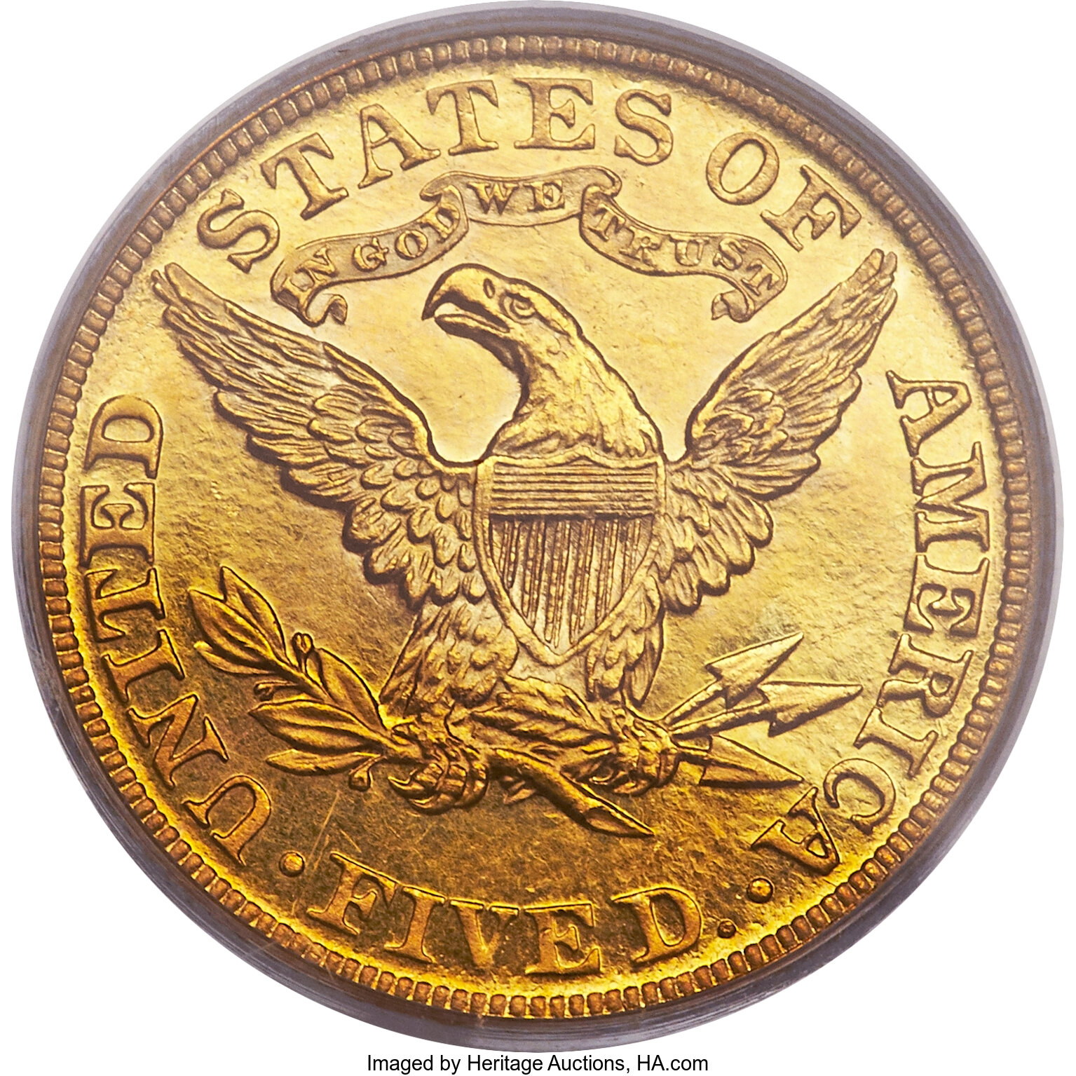 image for: 1889 $5 PR63 Cameo PCGS....