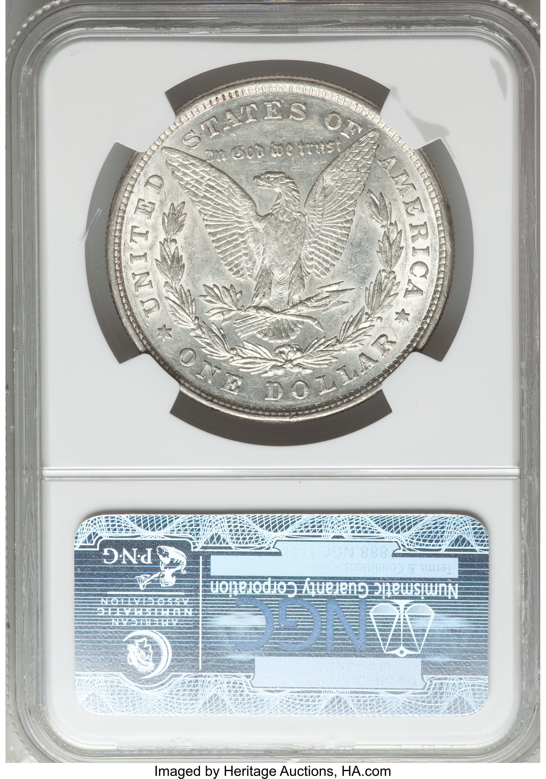 1878 8TF $1  Open Nostril, VAM-14.5 AU55 thumbnail 3