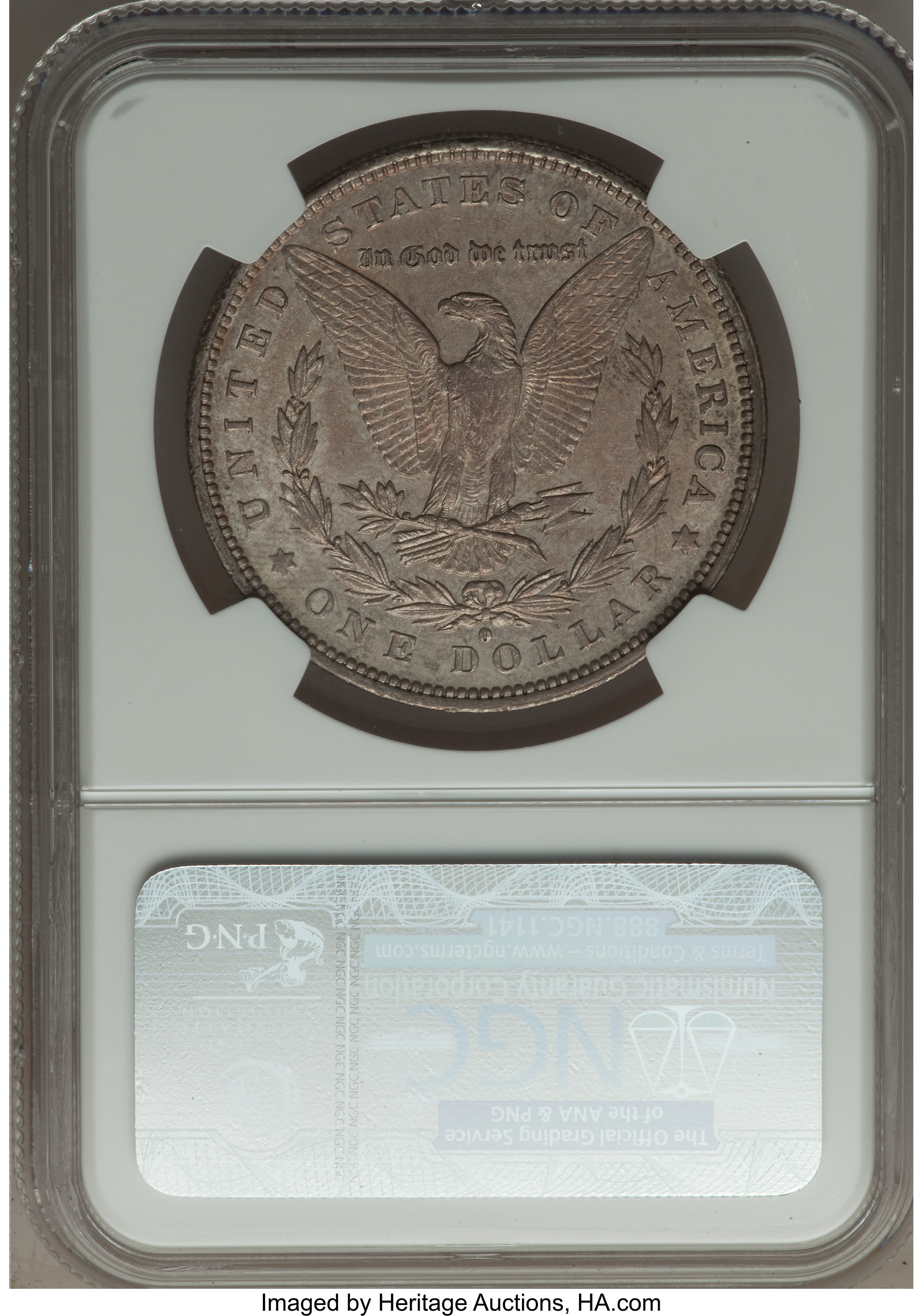 1879-O/O $1  O/Horizontal O, VAM-28 AU58 thumbnail 4