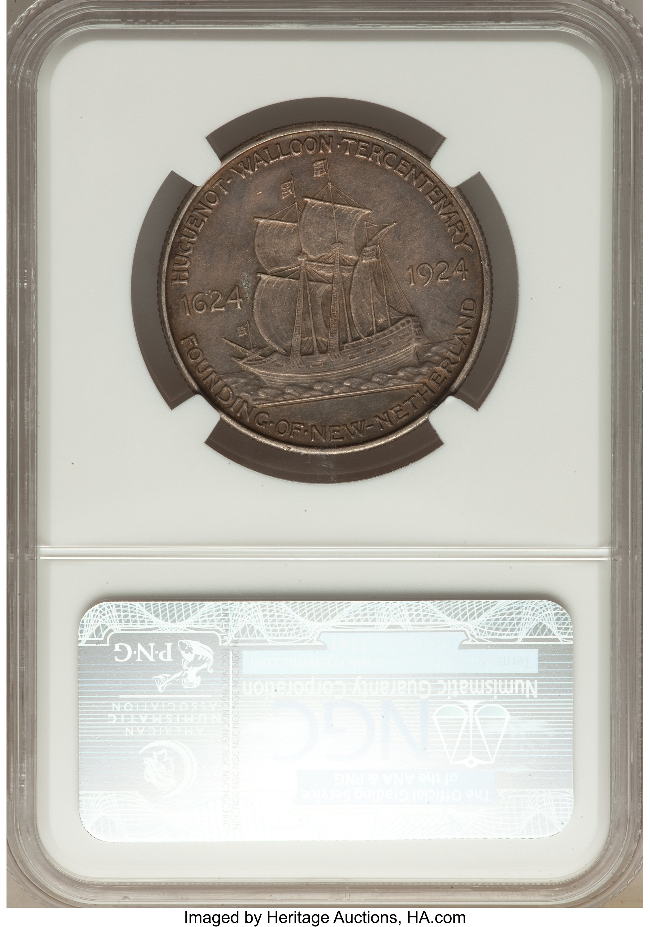 1924 50c Huguenot-Walloon VF30 thumbnail 20