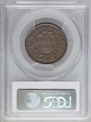 image for: 1838 1C N-9, R.3, VF35 PCGS. PCGS Population (1/3). NGC Census: (0/13). Mintage: 6,370,200. ...