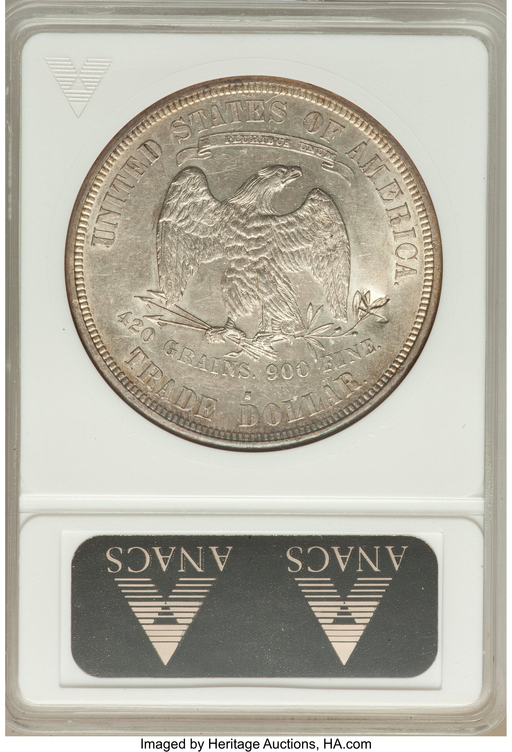 1877-S Trade$ Chopmarked VF30 thumbnail 4
