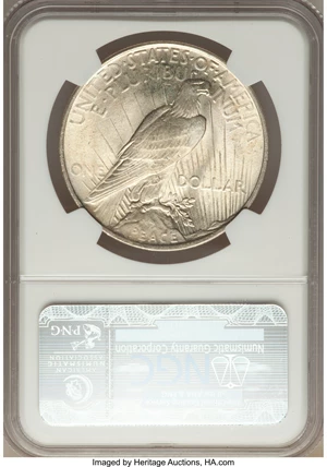 image for: 1922 $1 Tripled Leaves, VAM-5, MS64 NGC. TOP-50. NGC Census: (0/0). PCGS Population (11/1)....