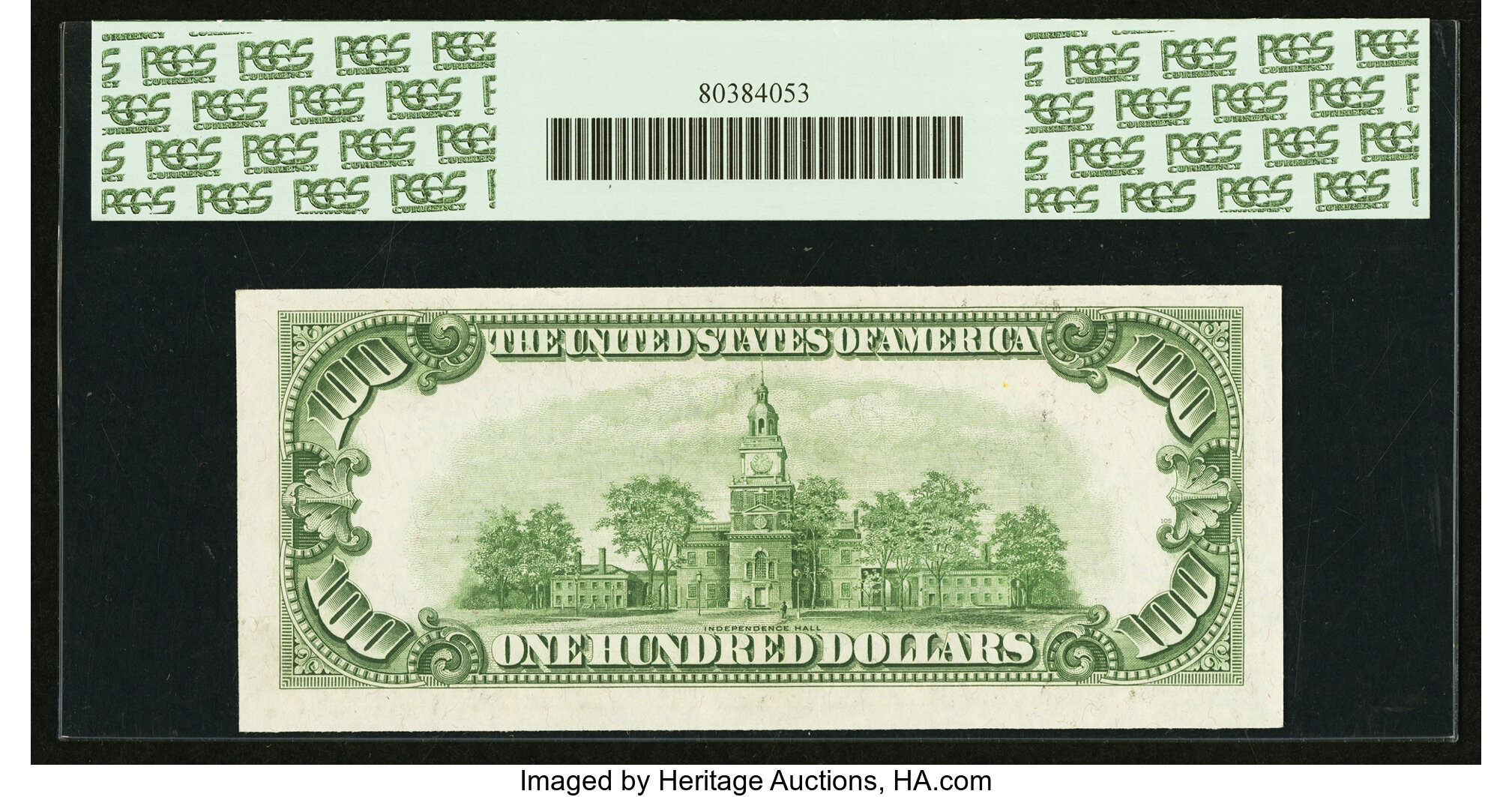 image for: Fr. 2157-G* $100 1950 Federal Reserve Note. PCGS Choice About New 55....