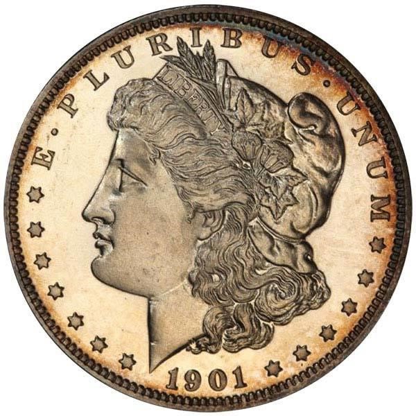 image for: $1 1901 PCGS PR66 CAM CAC