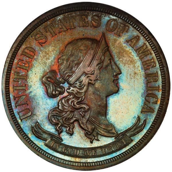 image for: 50C 1870 J-954 PCGS PR64+BN CAC