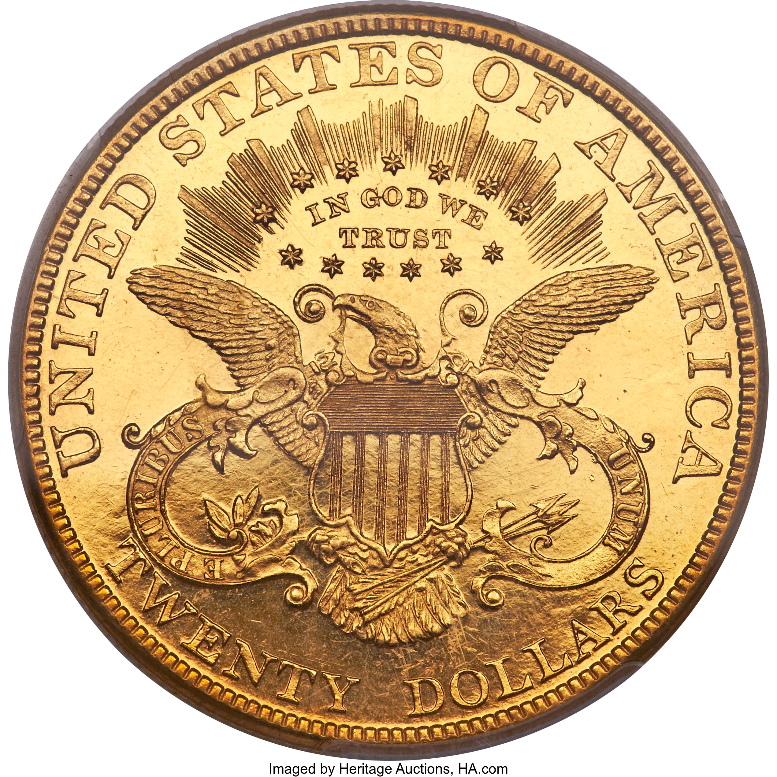 image for: 1887 $20 PR64 Cameo PCGS....