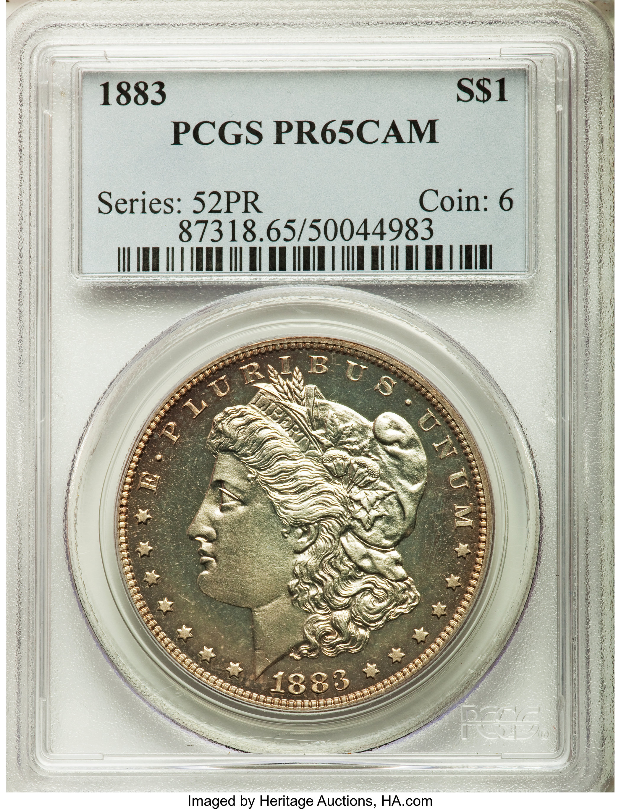 1883 $1  PR CAM PR65 CAM thumbnail 8