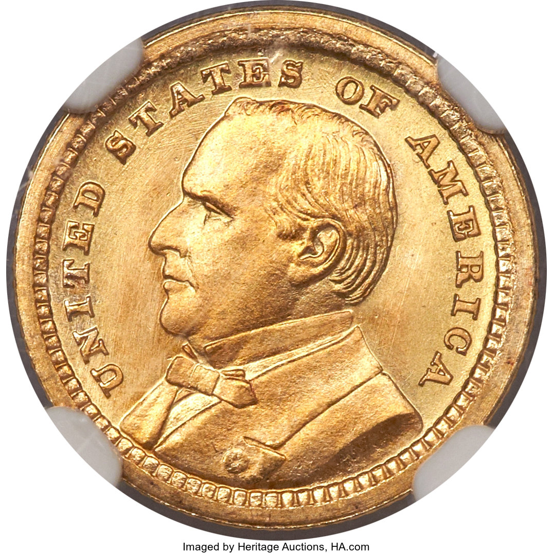 1903 Gold Dollar McKinley, Business Strike, Greysheet Coin Pricing 
