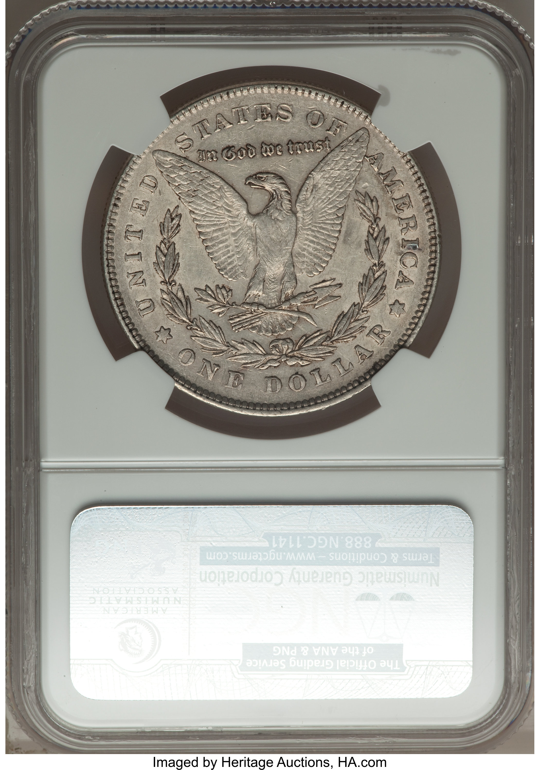 1878 7TF $1  Reverse of 1878, Tripled Blossoms, VAM-115 MS64 thumbnail 23