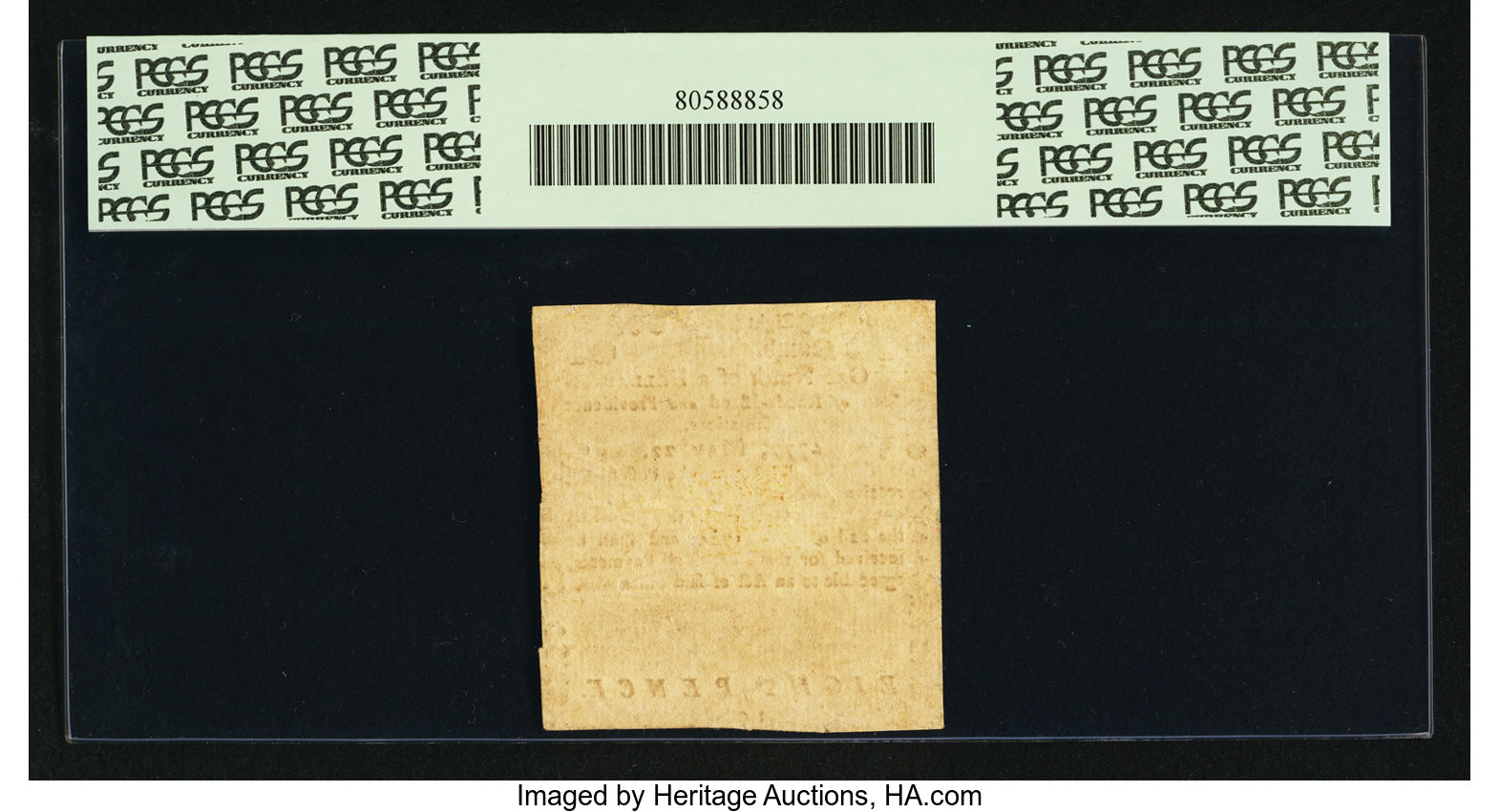 image for: Rhode Island May 22, 1777 $1/9 PCGS Apparent Extremely Fine 45....