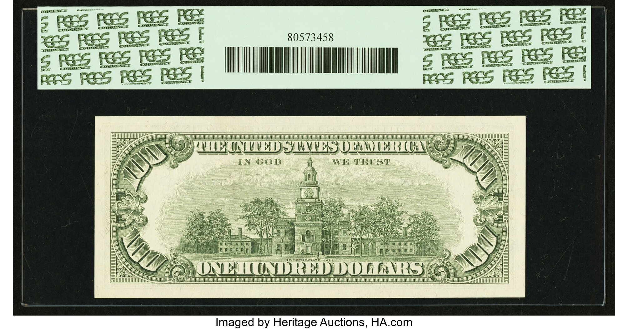 image for: Fr. 2163-E* $100 1963A Federal Reserve Note. PCGS Gem New 66PPQ....