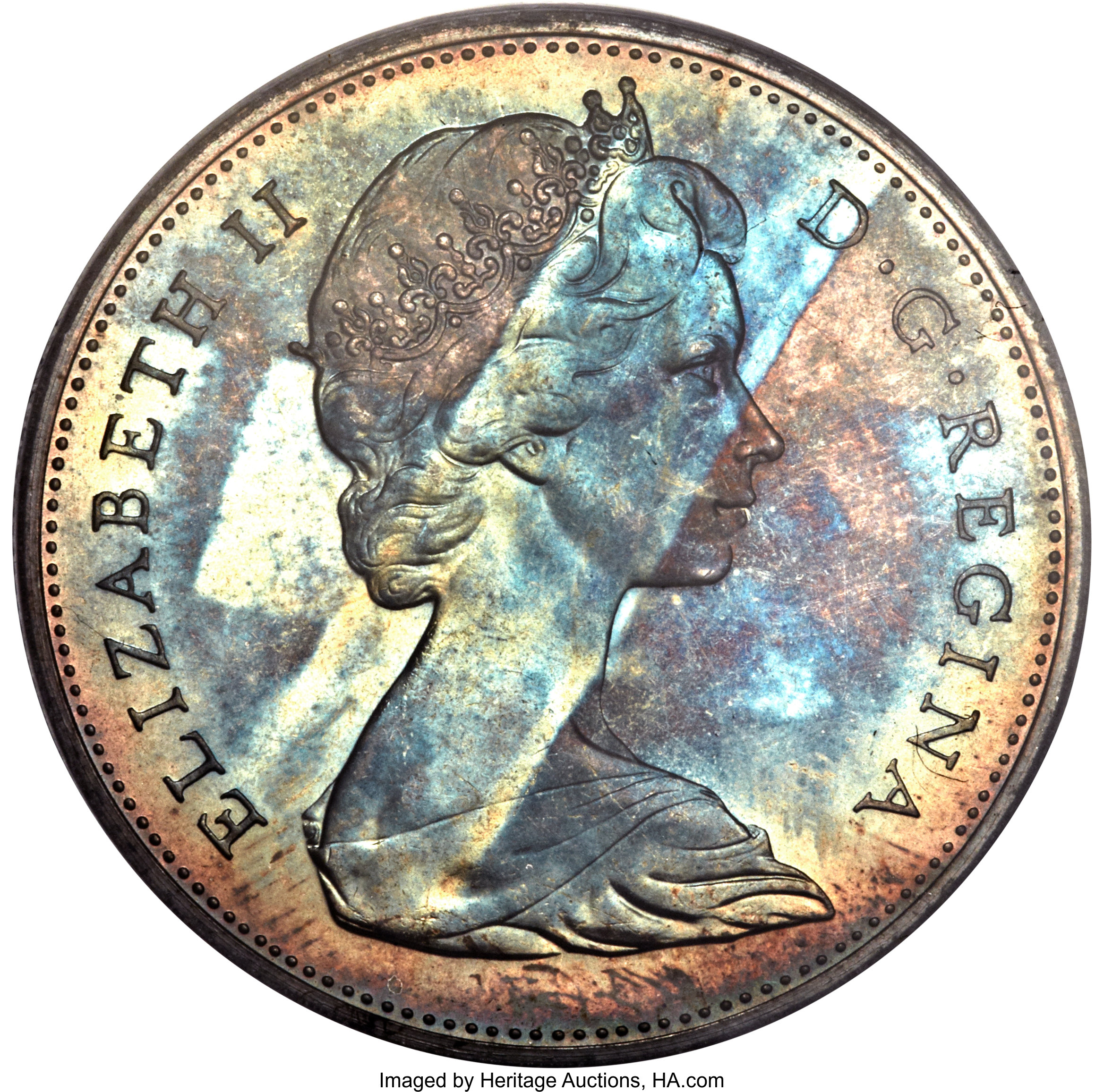 image for: Elizabeth II Dollar 1965 Type 2