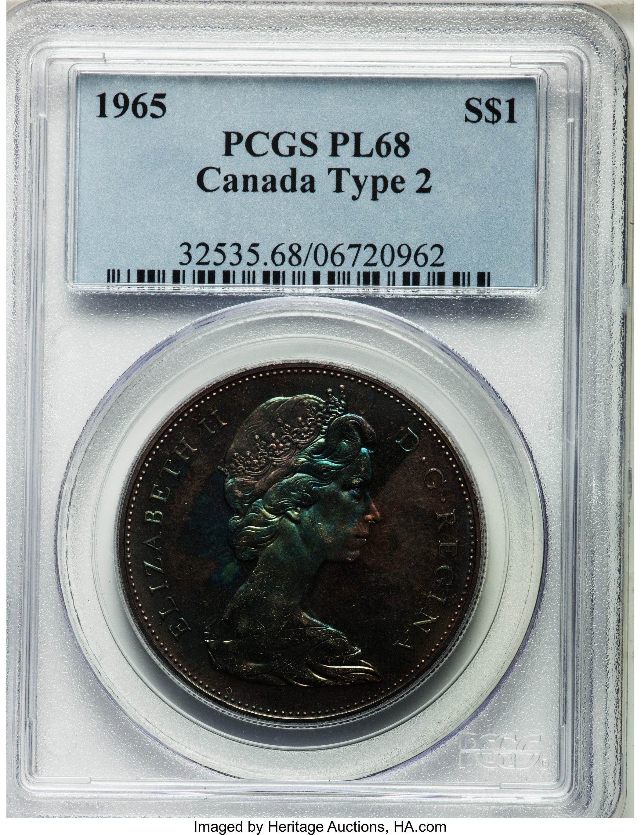 image for: Elizabeth II Dollar 1965 Type 2